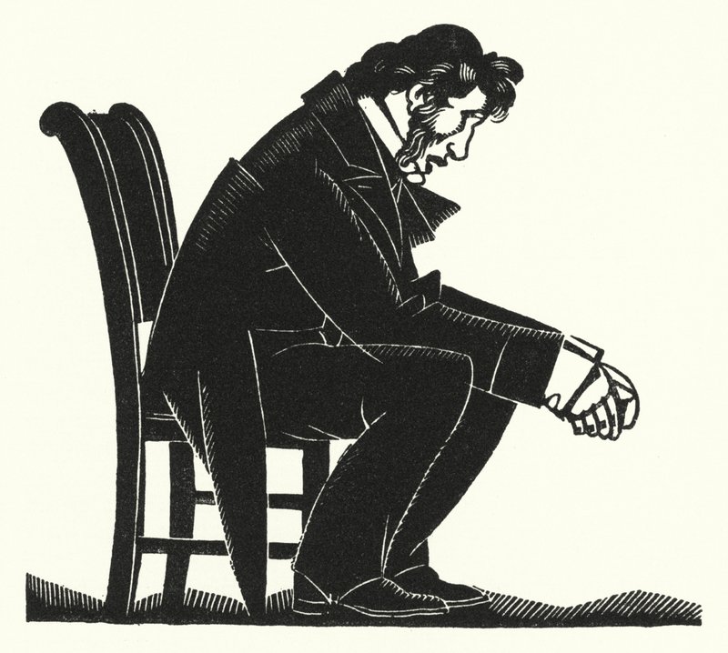 Illustration für Madame Bovary von Gustave Flaubert von John Austen