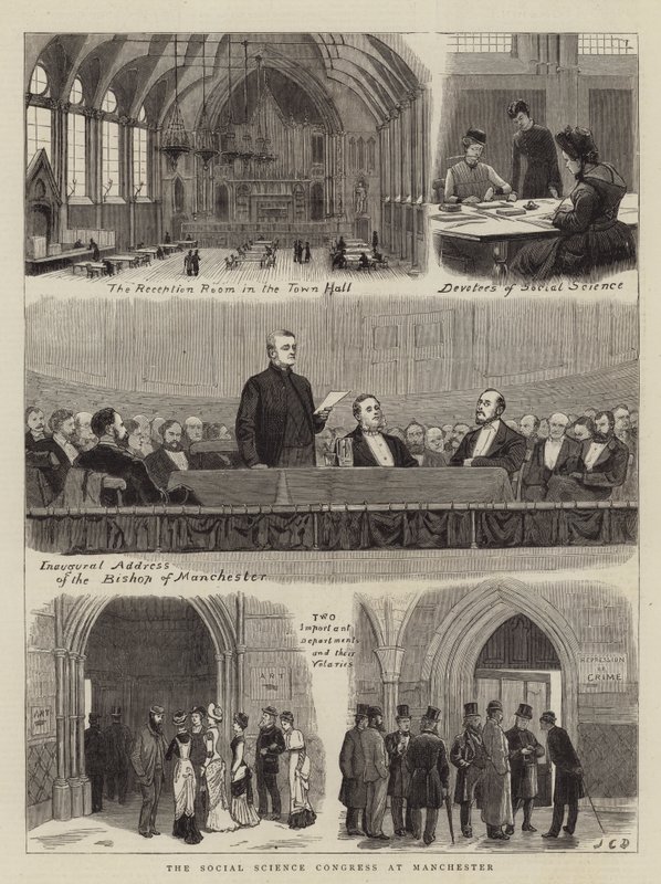 Der Sozialwissenschaftskongress in Manchester von John Charles Dollman