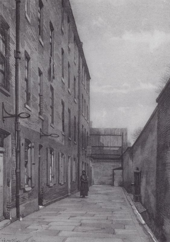 Verlorenes London: Marshalsea Place, Teil des Schuldgefängnisses von John Crowther