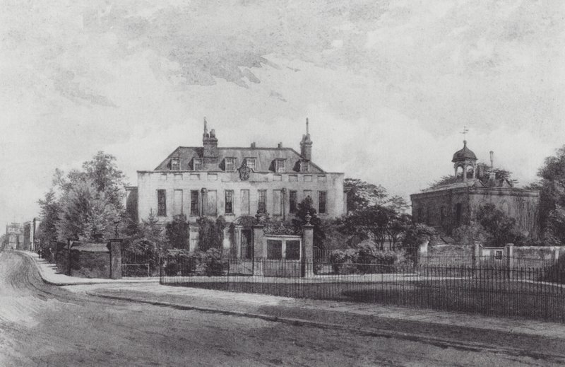 Verlorenes London: Stockwell Park House, aus Stockwell Park von John Crowther