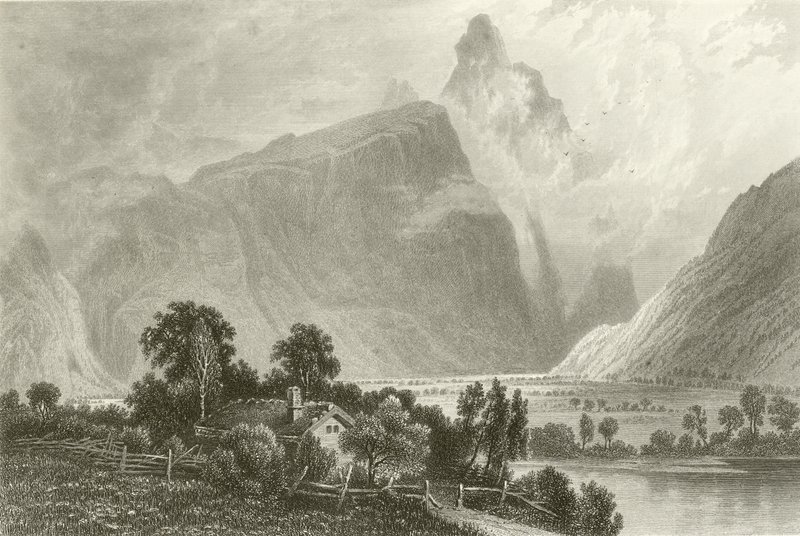 Der Romsdalhorn von Aak von John Douglas Woodward