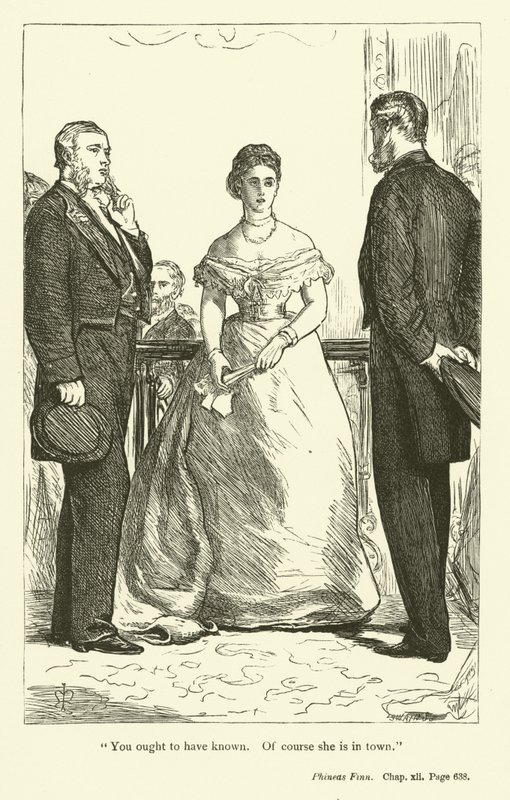 Illustration für Phineas Finn von Anthony Trollope von John Everett Millais