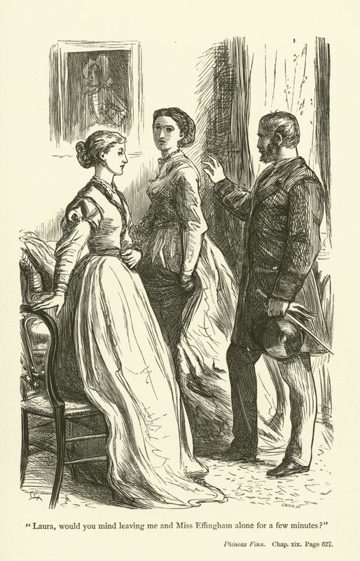 Illustration für Phineas Finn von Anthony Trollope von John Everett Millais