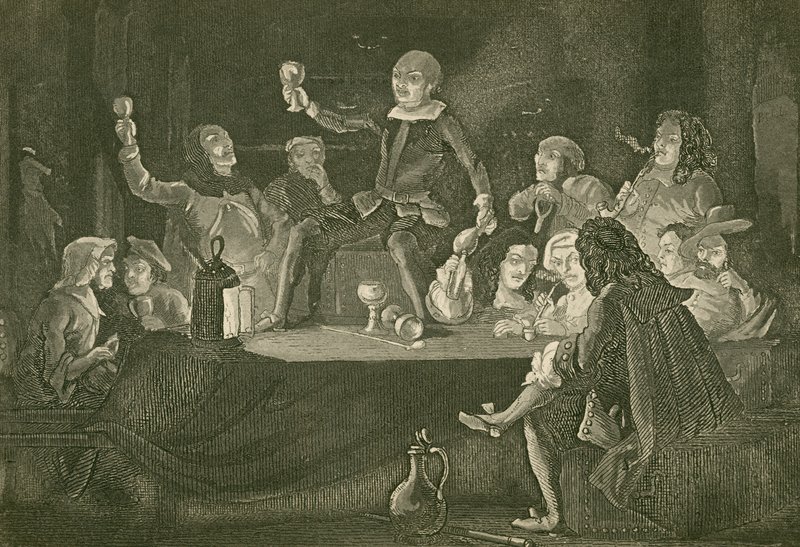 Das Gelage des Sargmachers von John Franklin