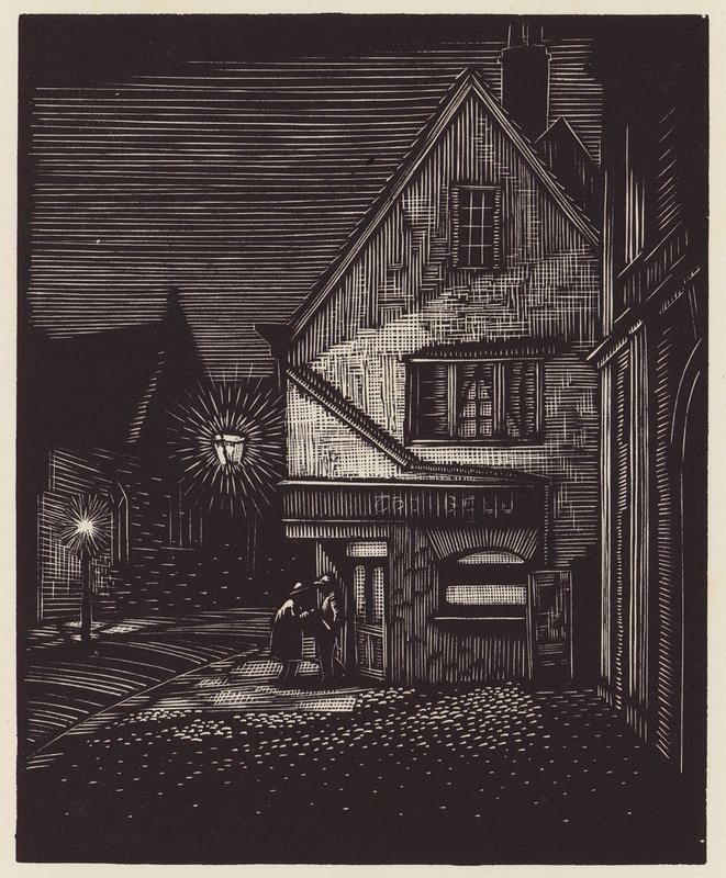 Cambridge: Peas Hill von John Frederick Greenwood