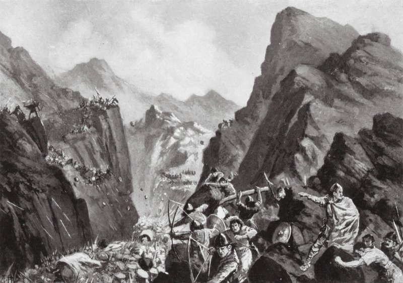 Vernichtung der griechischen Armee, 811 von John Harris Valda