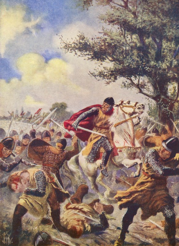 Die Schlacht von Bouvines von John Harris Valda