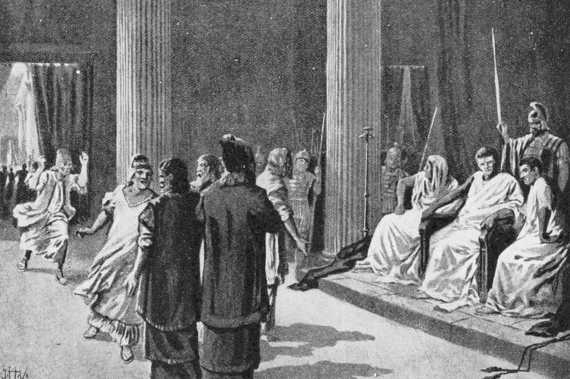 Die Juden vor Caligula, 40 n. Chr. von John Harris Valda