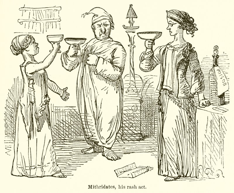 Mithridates, seine unüberlegte Tat von John Leech