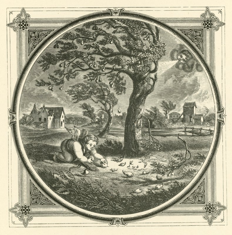 Die reife Birne fällt bereit in die Hand von John Leighton