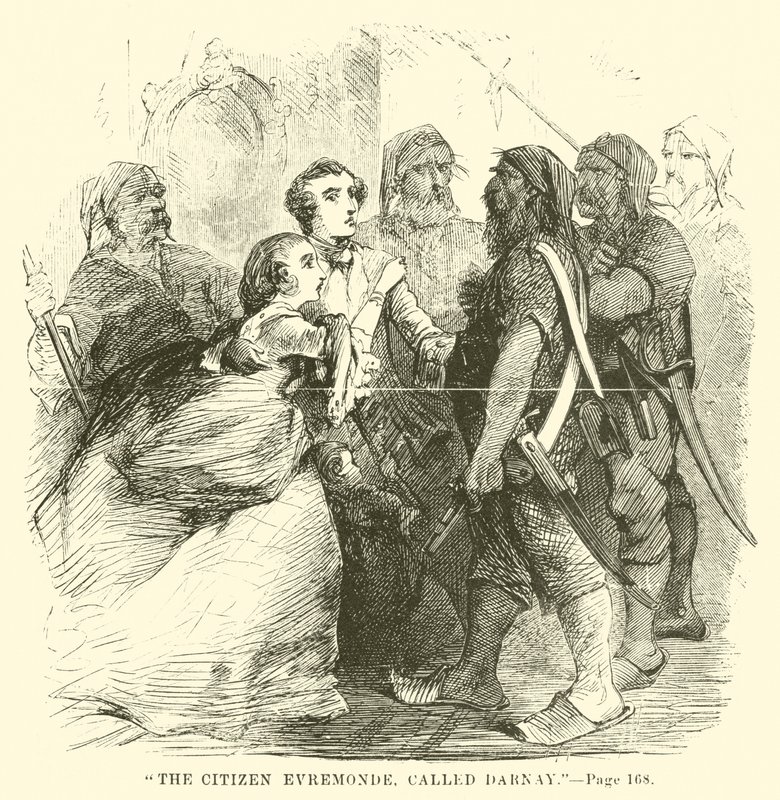 Illustration für Eine Geschichte aus zwei Städten von Charles Dickens von John McLenan