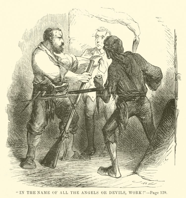 Illustration für Eine Geschichte aus zwei Städten von Charles Dickens von John McLenan