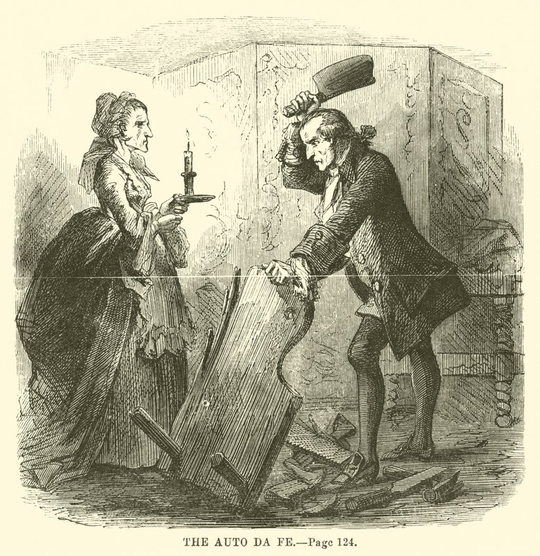Illustration für Eine Geschichte aus zwei Städten von Charles Dickens von John McLenan