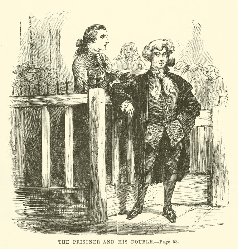 Illustration für Eine Geschichte aus zwei Städten von Charles Dickens von John McLenan