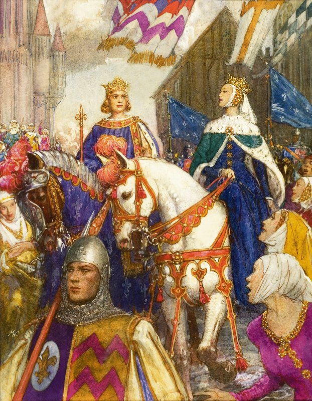 Die wunderbare Geschichte Frankreichs: Der Papst unter Arrest von John Millar Watt