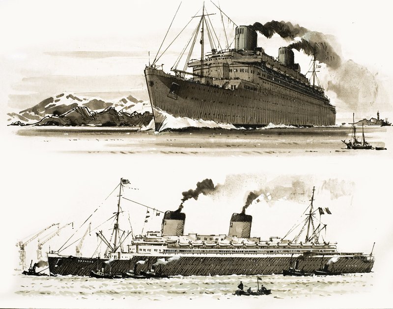Große Dampfer: Pioniere des Fortschritts von John S. Smith