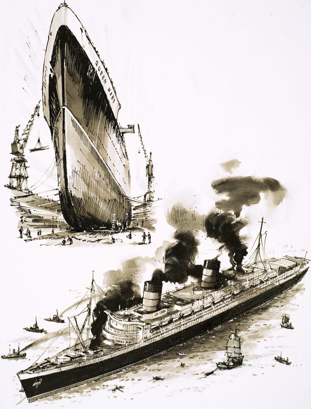 Die großen Dampfer: Königinnen des Ozeans von John S. Smith