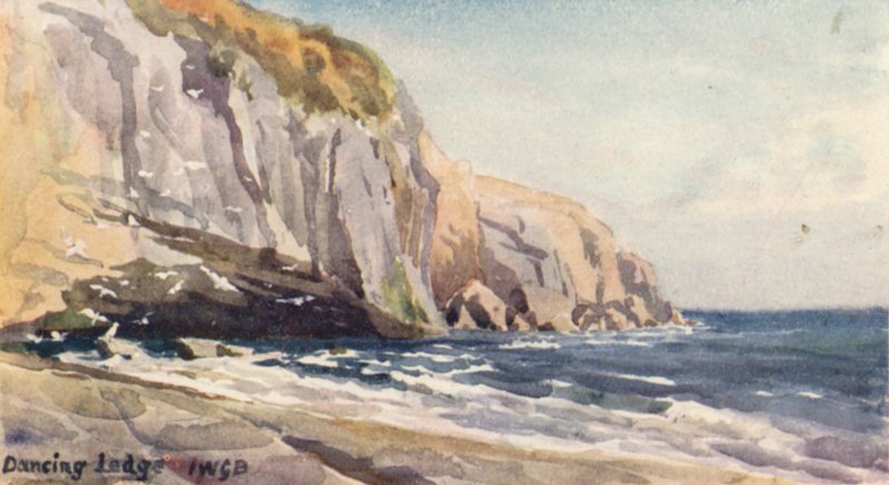 Dancing Ledge, Langton Matravers von John W.G. Bond