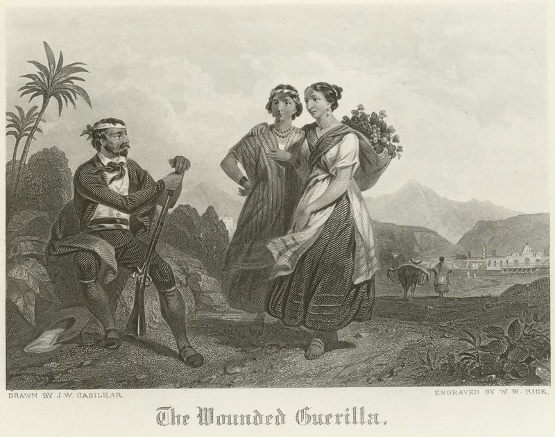 Der verwundete Guerilla von John William Casilear