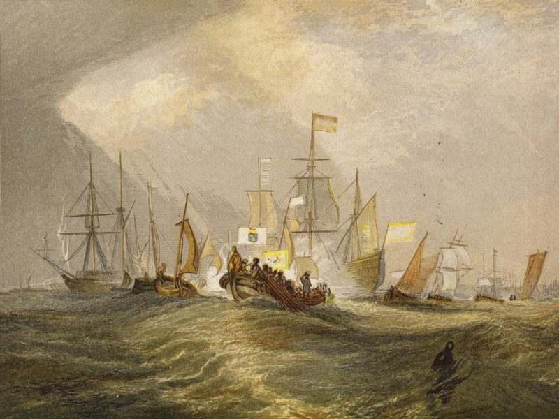 Landung des Prinzen von Oranien von Joseph Mallord William Turner