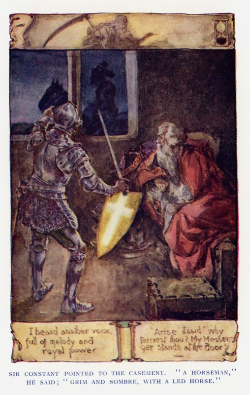 Illustration für Sir Knight of the Splendid Way von Joseph (after) Finnemore