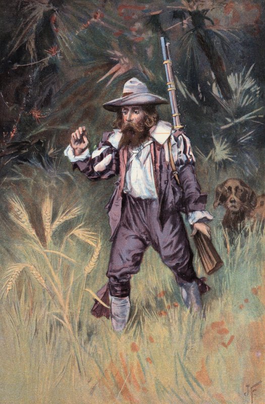 Robinson Crusoe: Ich finde Gerste, die wächst von Joseph (after) Finnemore