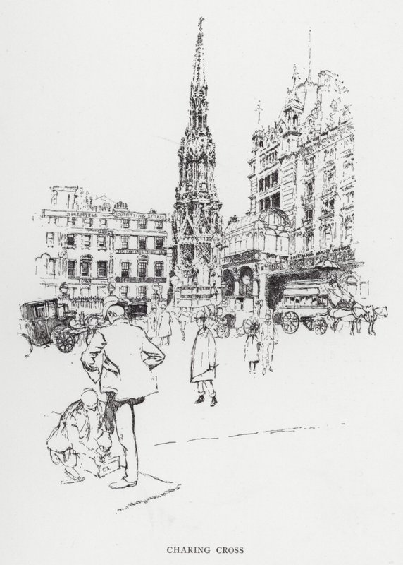 Charing Cross von Joseph (after) Pennell