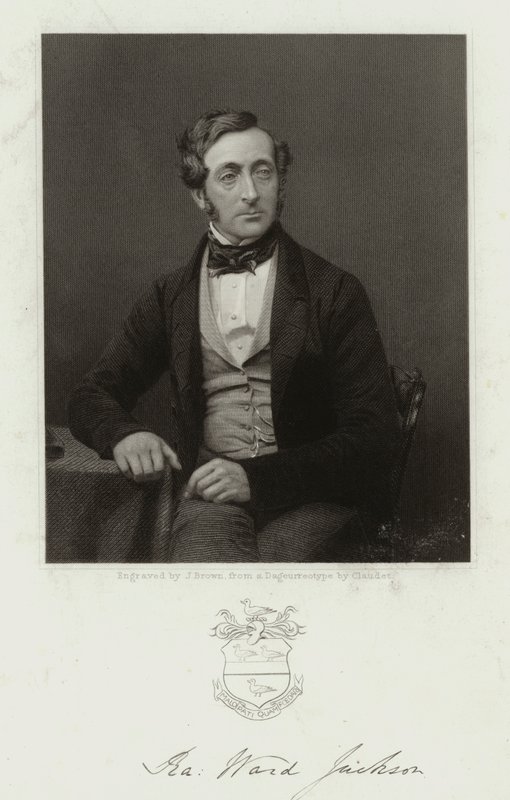Ralph Ward Jackson, britischer Anwalt, Eisenbahnvorsitzender, konservativer Politiker und Abgeordneter für Hartlepool von Joseph Brown