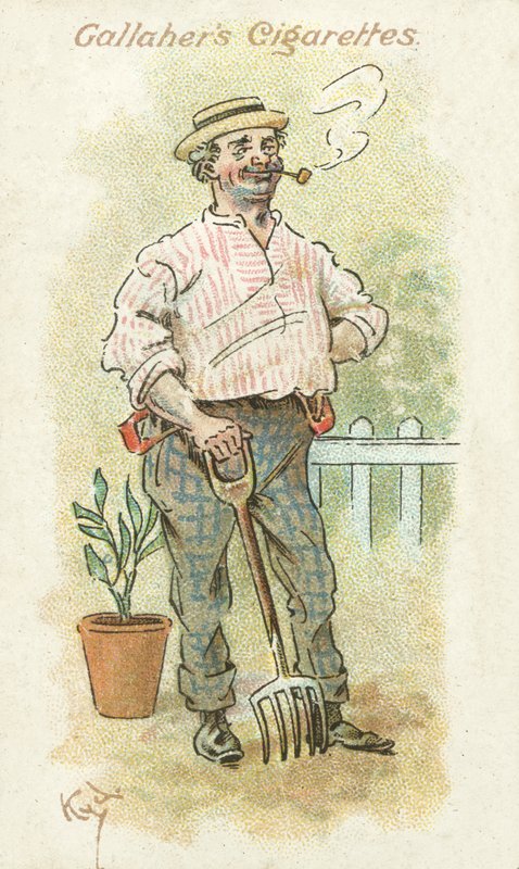 Anhänger des Unkrauts Nr. 22 von Joseph Clayton (1856 1937) Clarke