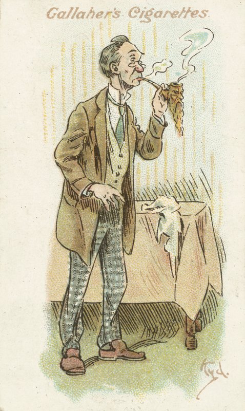 Votaries of the Weed No 39 von Joseph Clayton (1856-1937) Clarke