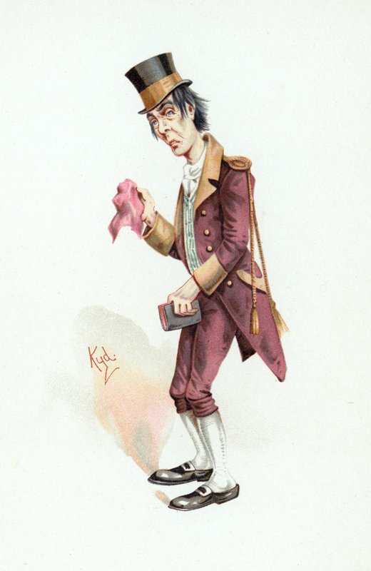 Job Trotter, Illustration aus 