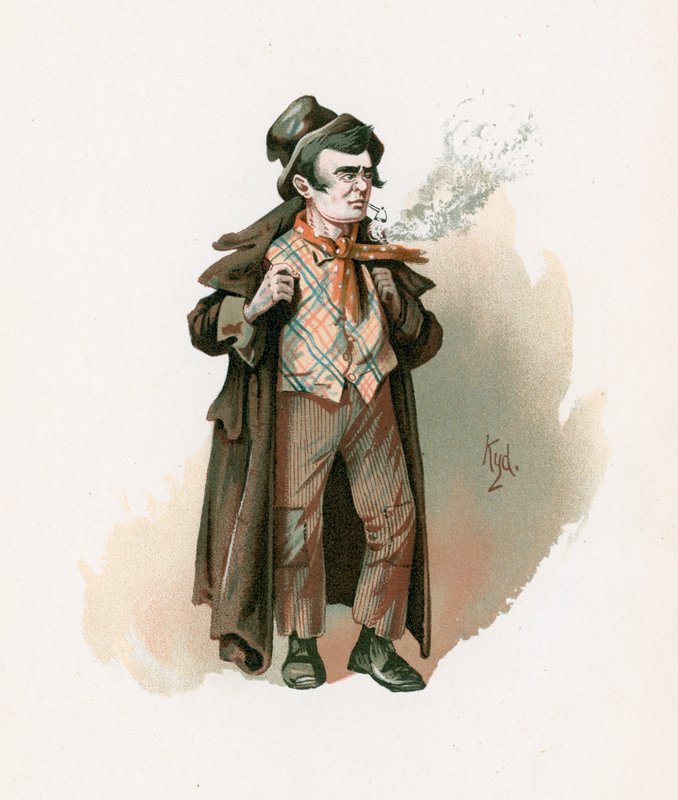 Der gerissene Dodger, Illustration aus 