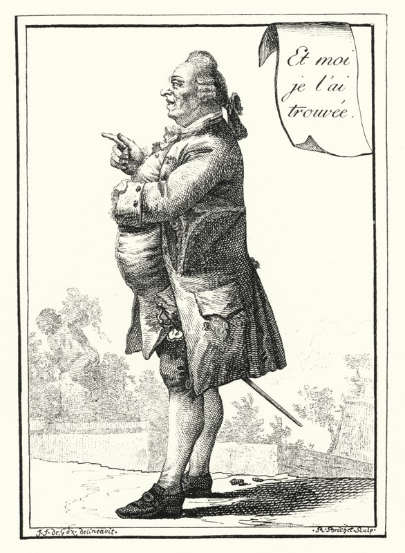 Und ich habe es gefunden (Stich) von Joseph Franz von (after) Goez