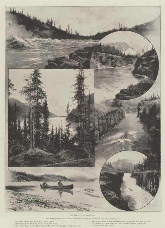 Auf dem Weg nach Klondike von Joseph Holland Tringham