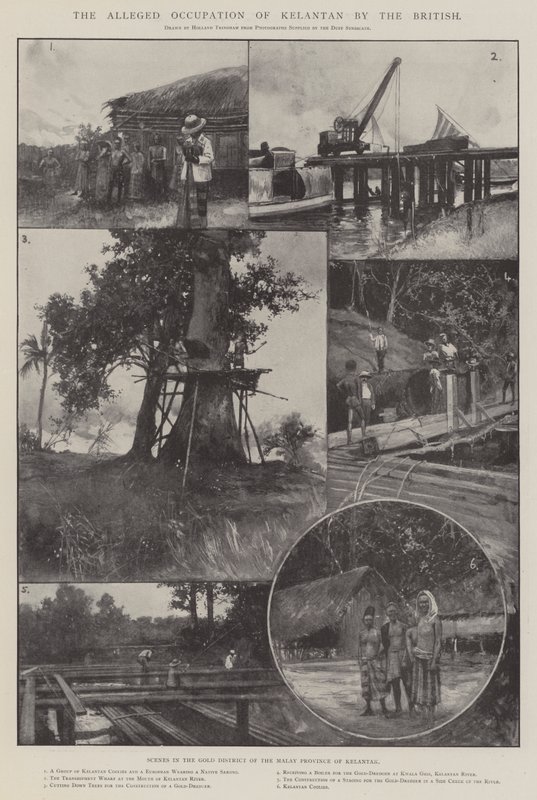 Die angebliche Besetzung von Kelantan durch die Briten von Joseph Holland Tringham