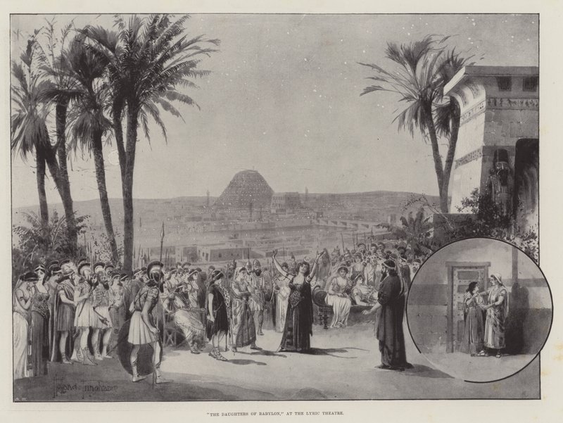 Die Töchter Babylons, im Lyric Theatre von Joseph Holland Tringham
