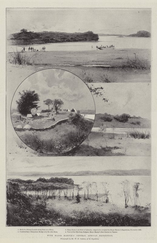Mit Major Martyrs Zentralafrikanischer Expedition von Joseph Holland Tringham