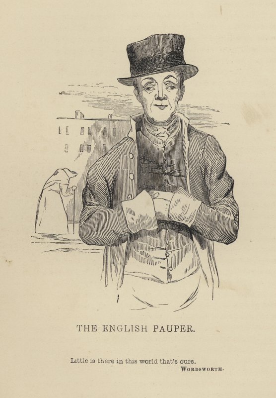 Kenny Meadows: Der englische Bettler von Joseph Kenny (after) Meadows