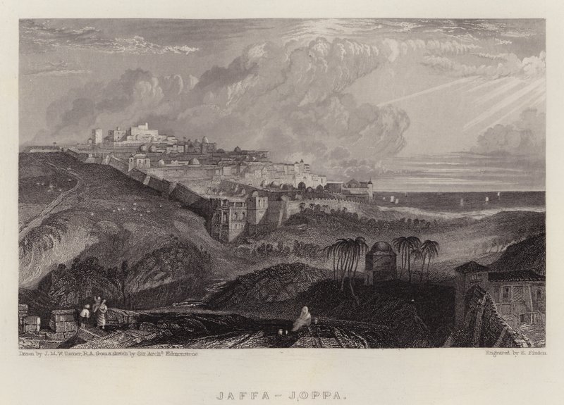 Jaffa, Joppa von Joseph Mallord William (after) Turner
