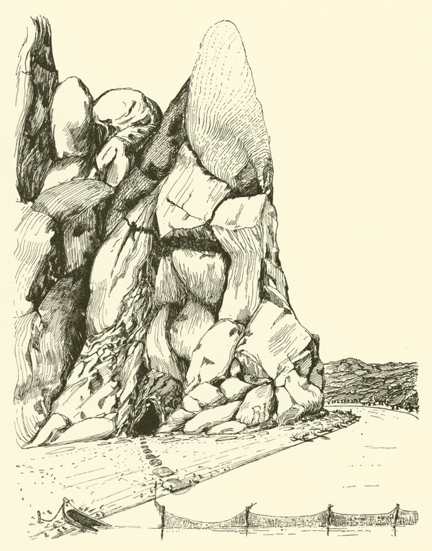 Höhle, wo der Mann und die Frau zuerst lebten von Joseph Rudyard (after) Kipling