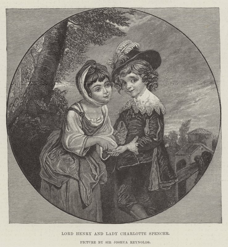 Lord Henry und Lady Charlotte Spencer von Joshua Reynolds