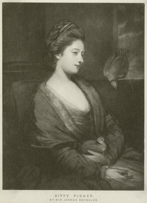 Porträt von Kitty Fisher von Joshua Reynolds