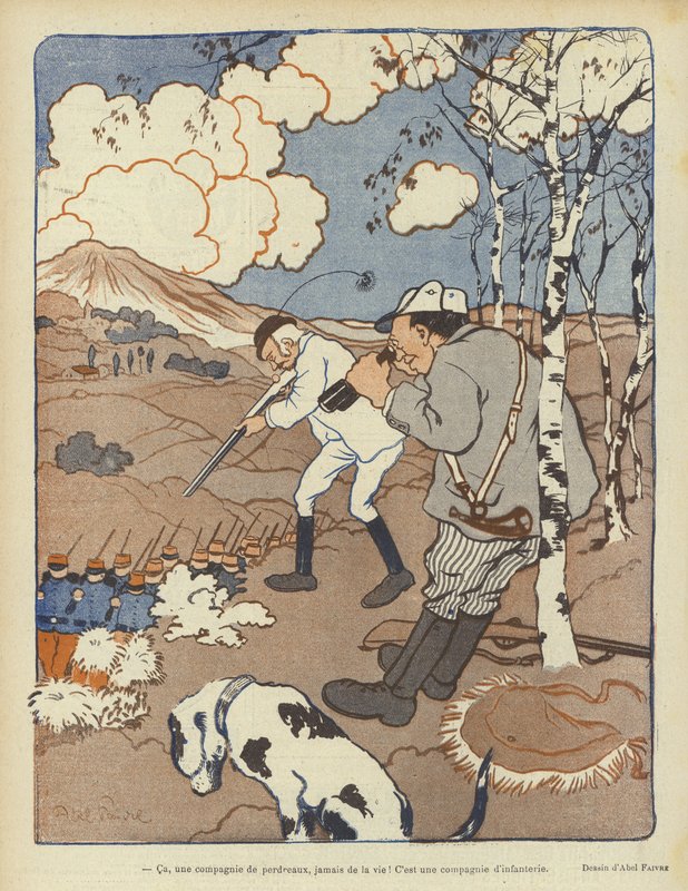 Illustration für Le Rire von Jules Abel Faivre