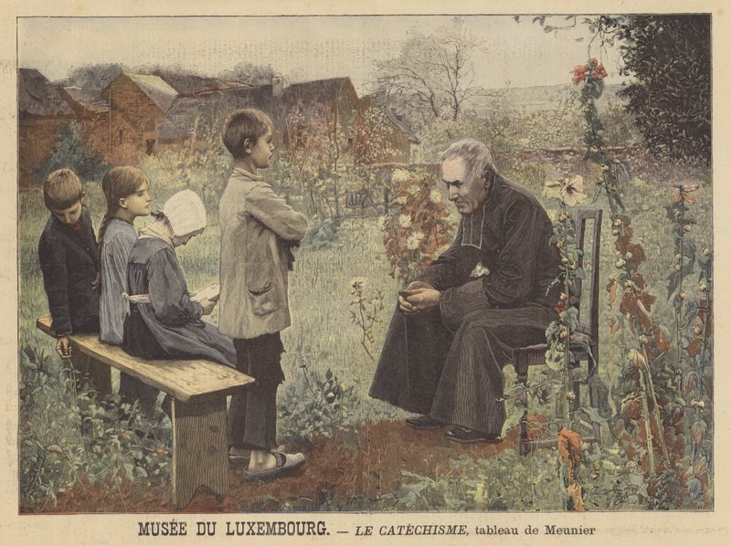 Der Katechismusunterricht von Jules Alexis Meunier