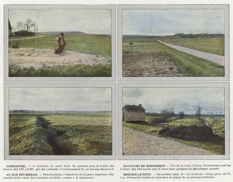 Connantre, Hauteurs de Mondement, Au Sud des Marais, Broussy-le-Petit von Jules Gervais Courtellemont