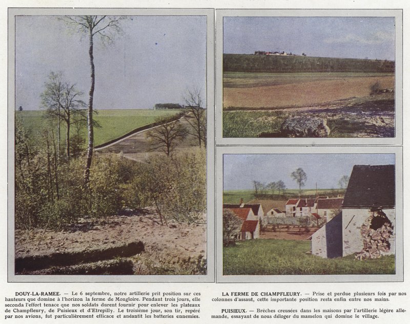 Douy-la-Ramee, La Ferme de Champfleury, Puisieux von Jules Gervais Courtellemont