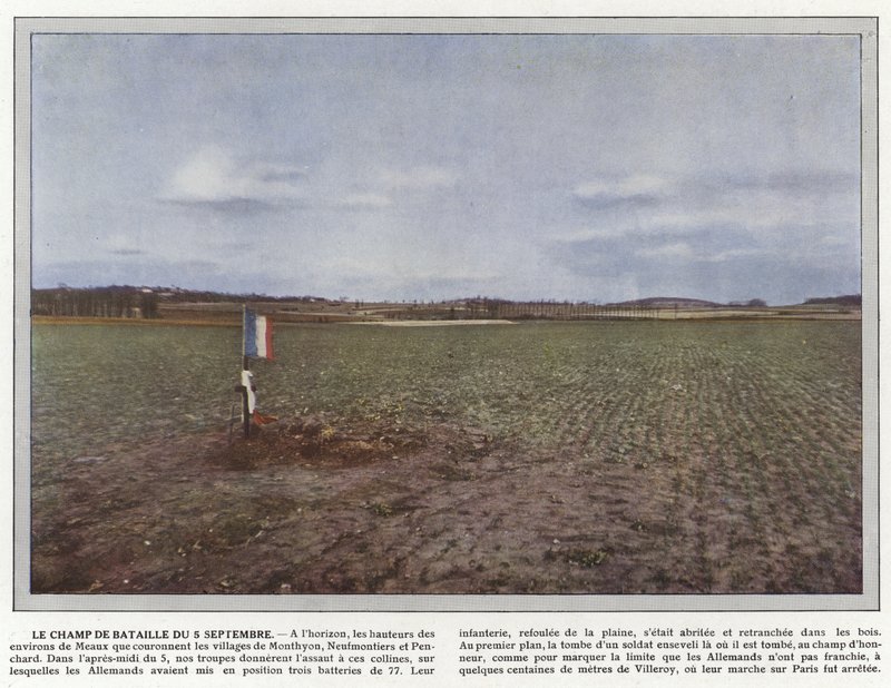 Le Champ de Bataille du 5 Septembre von Jules Gervais Courtellemont
