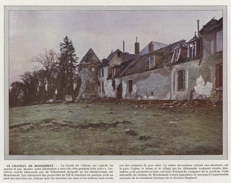 Das Schloss von Mondement von Jules Gervais Courtellemont