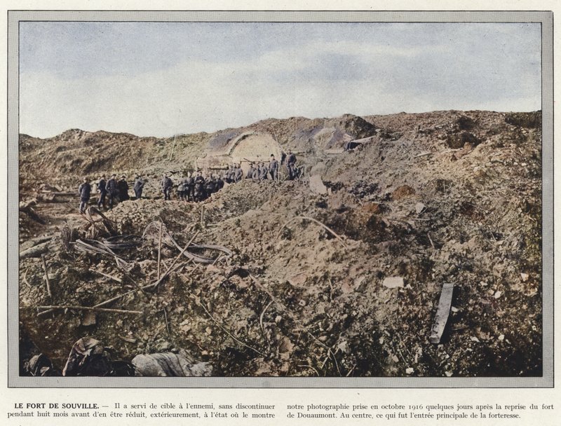 Le Fort de Souville von Jules Gervais-Courtellemont
