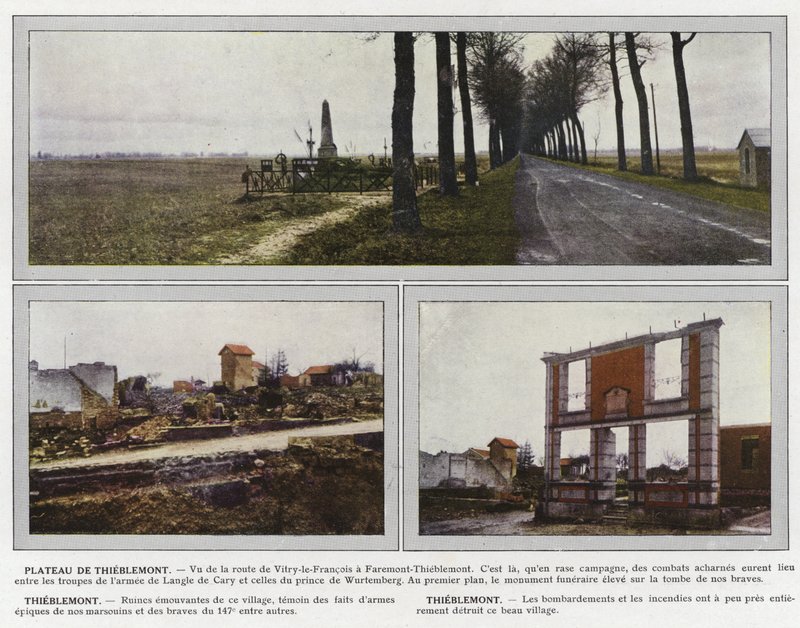 Plateau de Thieblemont, Thieblemont, Thieblemont von Jules Gervais Courtellemont
